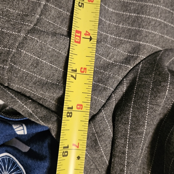 Rachel Roy midi pinstripe dress size 10 - Picture 10 of 11